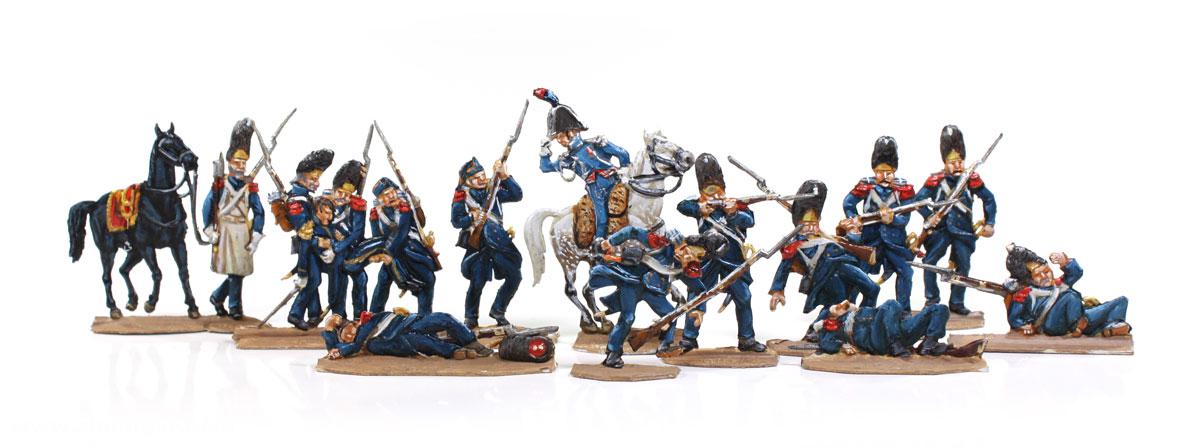 Thomas Seele Zinnfiguren Tod von General Michel