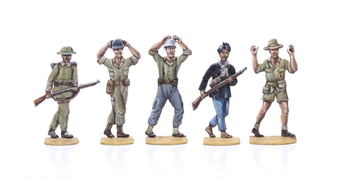 Michael Behring Vietminh mit gefangenen Franzosen