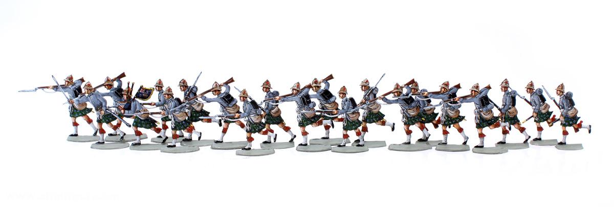 Michael Behring Schottische Infanterie im Sudan - 1884-85