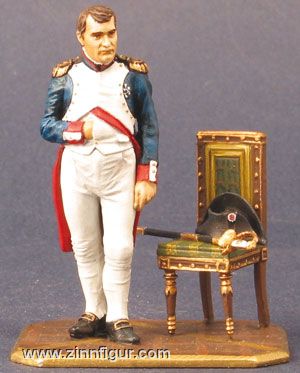Andrea Miniatures Napoleon stehend, mit Stuhl