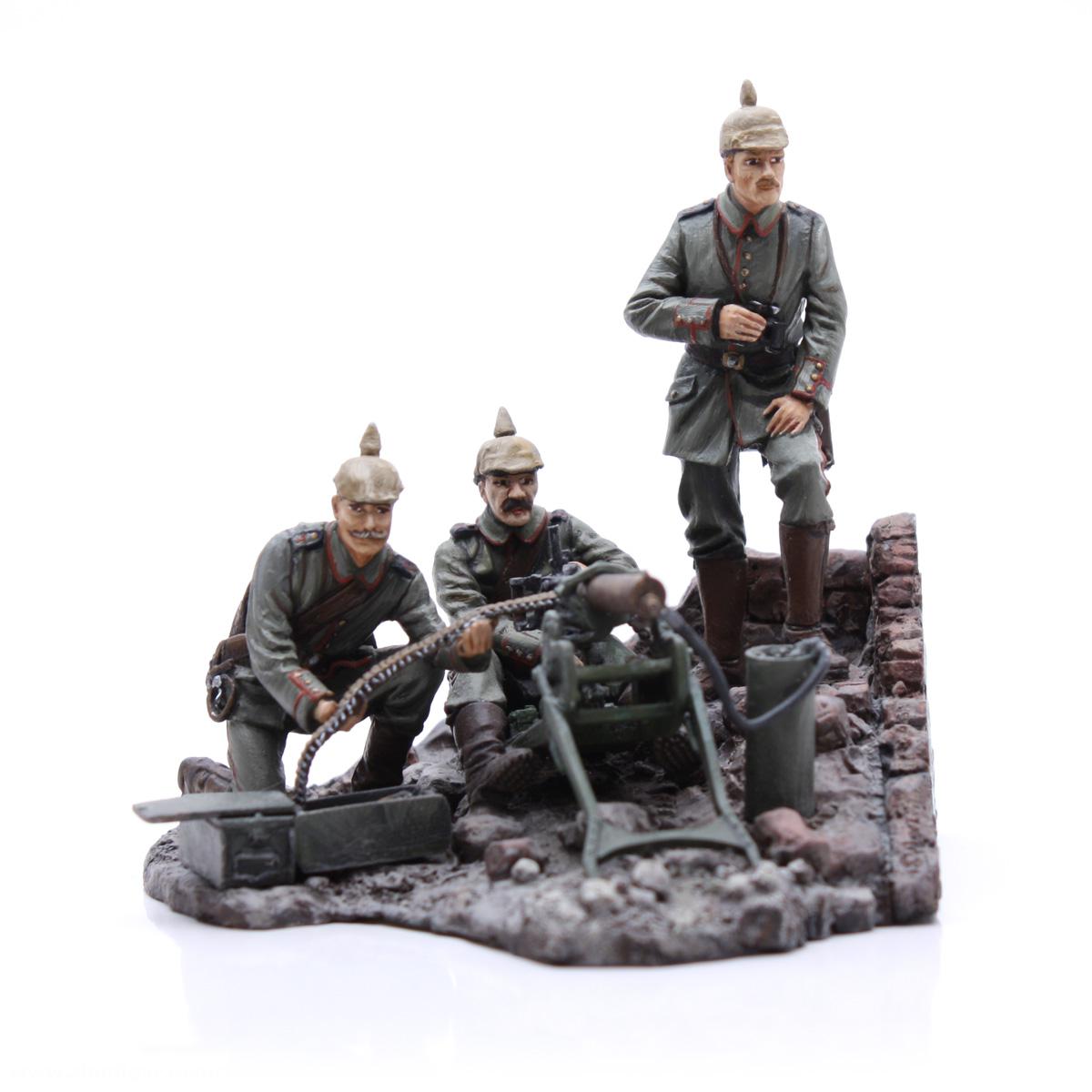 Andrea Miniatures Maschinengewehrstellung (3 Figuren)