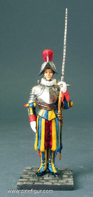 Art Girona Schweizergarde Sergeant Schwert links