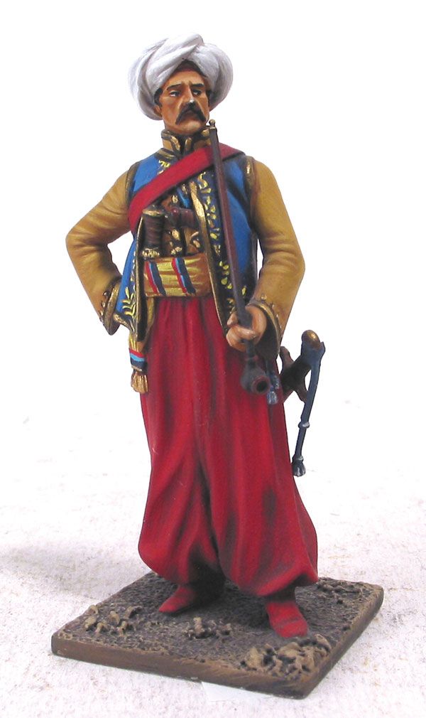 Metal Modeles Mameluk der Garde mit Wasserpfeife