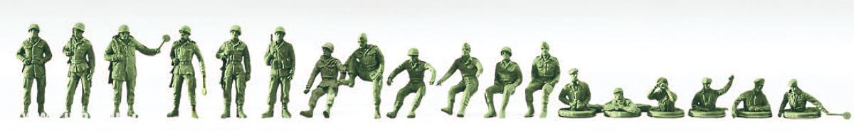 Preiser Posten, Kraftfahrer und Panzersoldaten der Bundeswehr