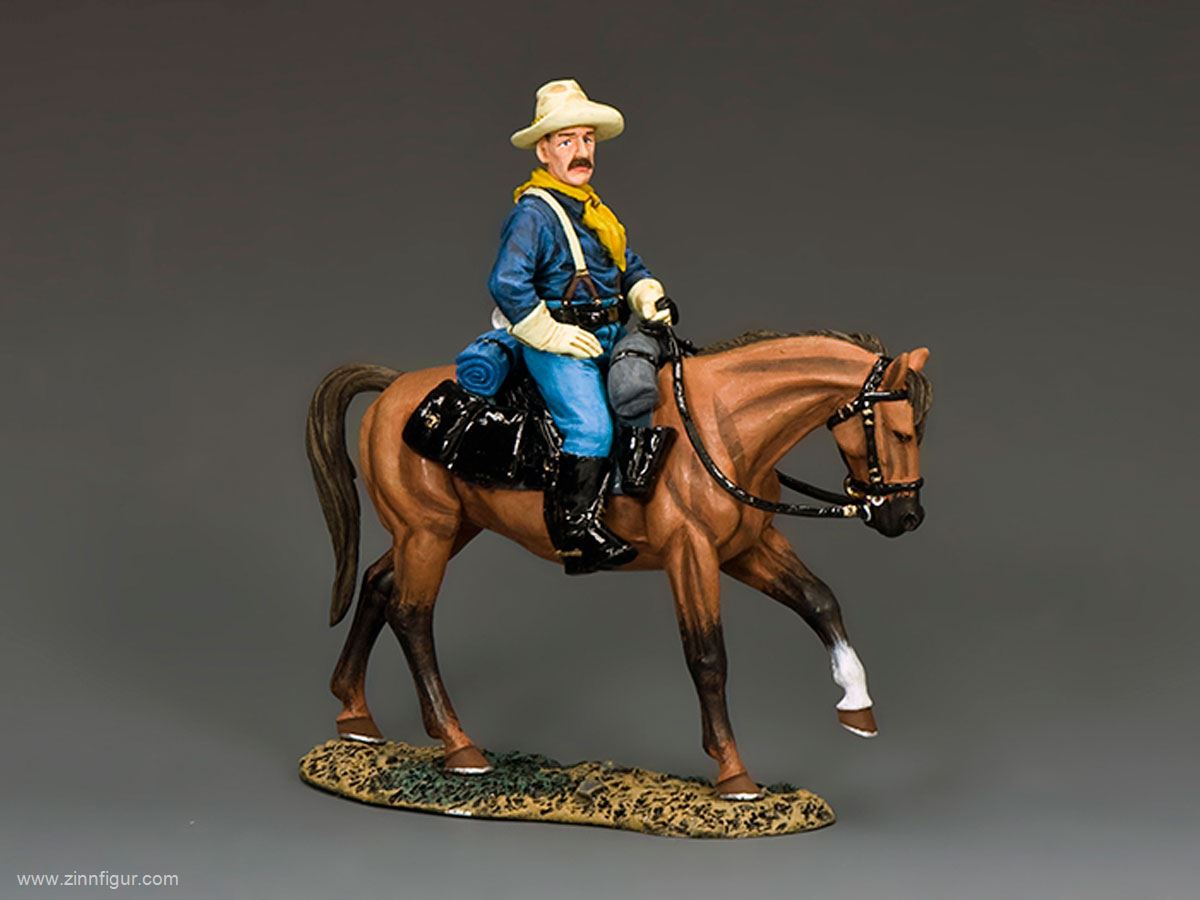 King & Country Kavallerist zu Pferd