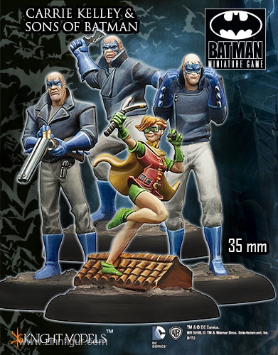 Knight Models Carrie Kelley & Sons of Batman