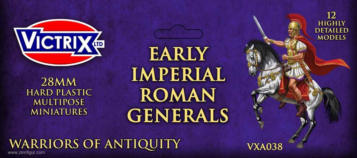 Victrix Ltd Frühe Römische Imperiale Generäle zu Pferd