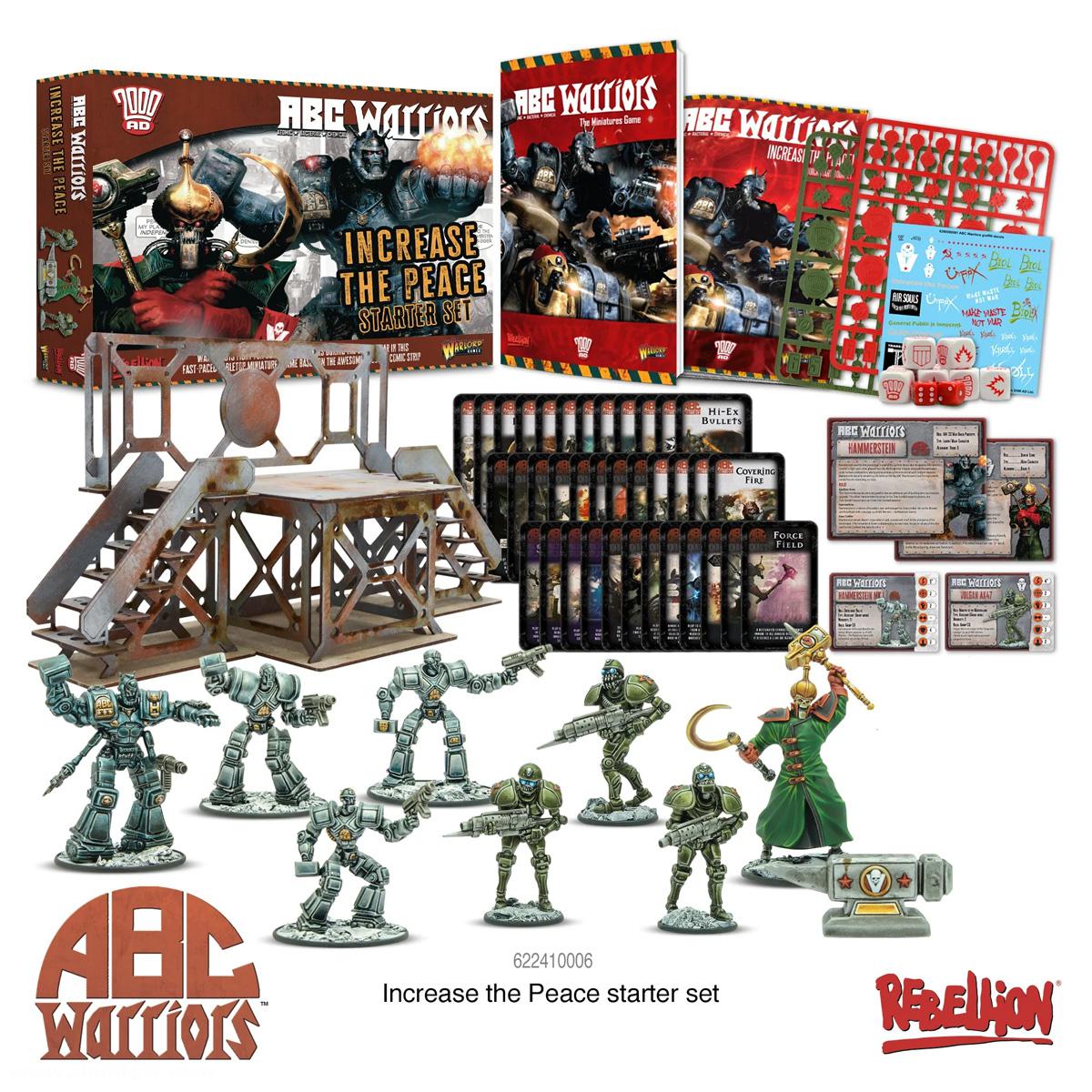 Warlord Games ABC Warriors: Increase the Peace - Starter Game