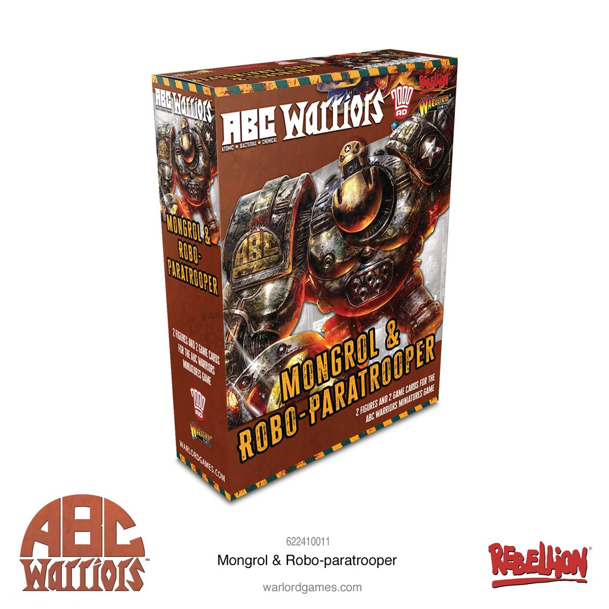 Warlord Games ABC Warriors: Mongrol & Robo-Paratrooper