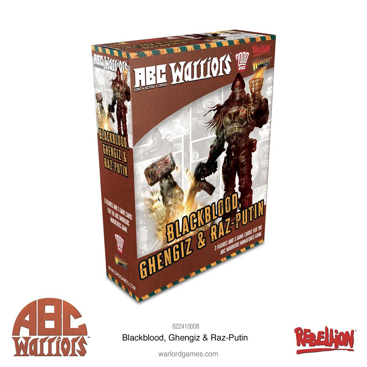 Warlord Games ABC Warriors: Blackblood, Ghengiz & Raz-Putin