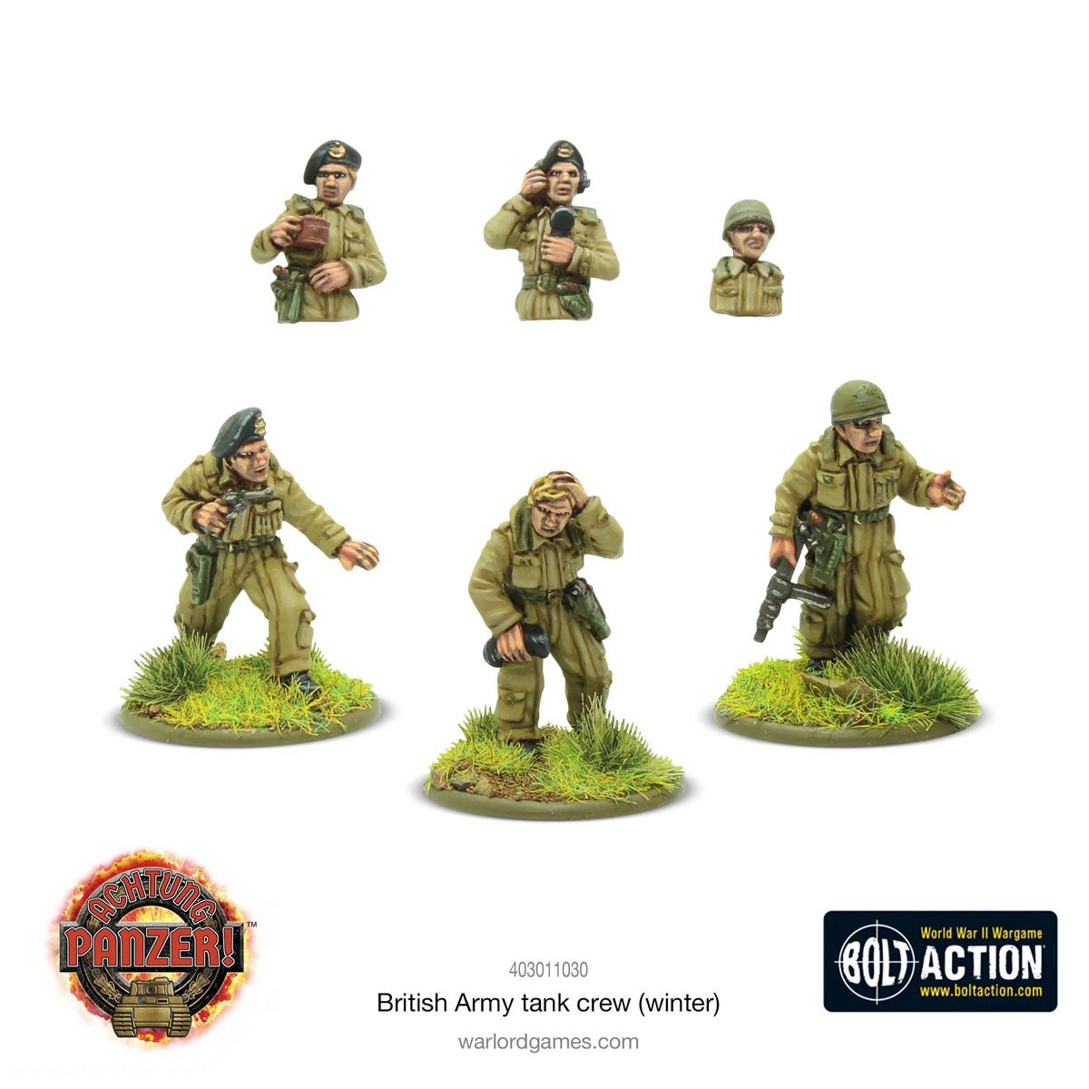 Warlord Games Britische Panzerbesatzung - Winter
