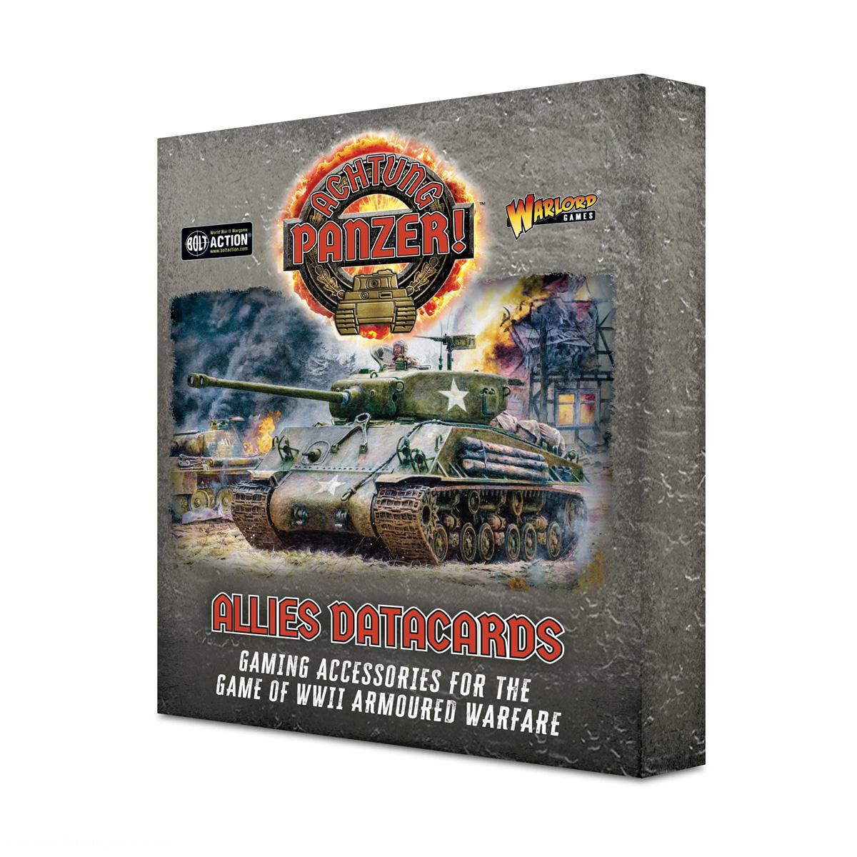 Warlord Games Achtung Panzer! Allies Card Pack - 42 Cards (English)