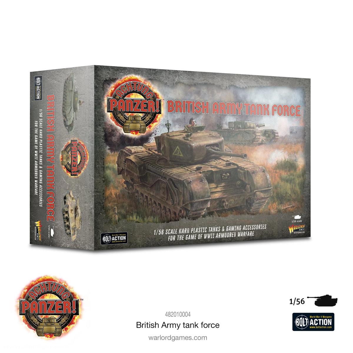 Warlord Games British Army Tank Force - Achtung Panzer!