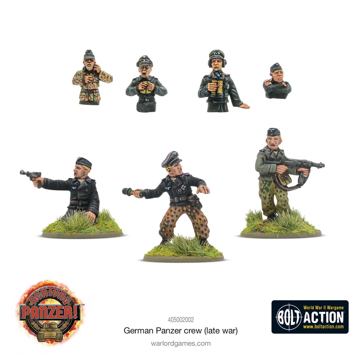 Warlord Games Deutsche Panzerbesatzung (spät im Krieg)