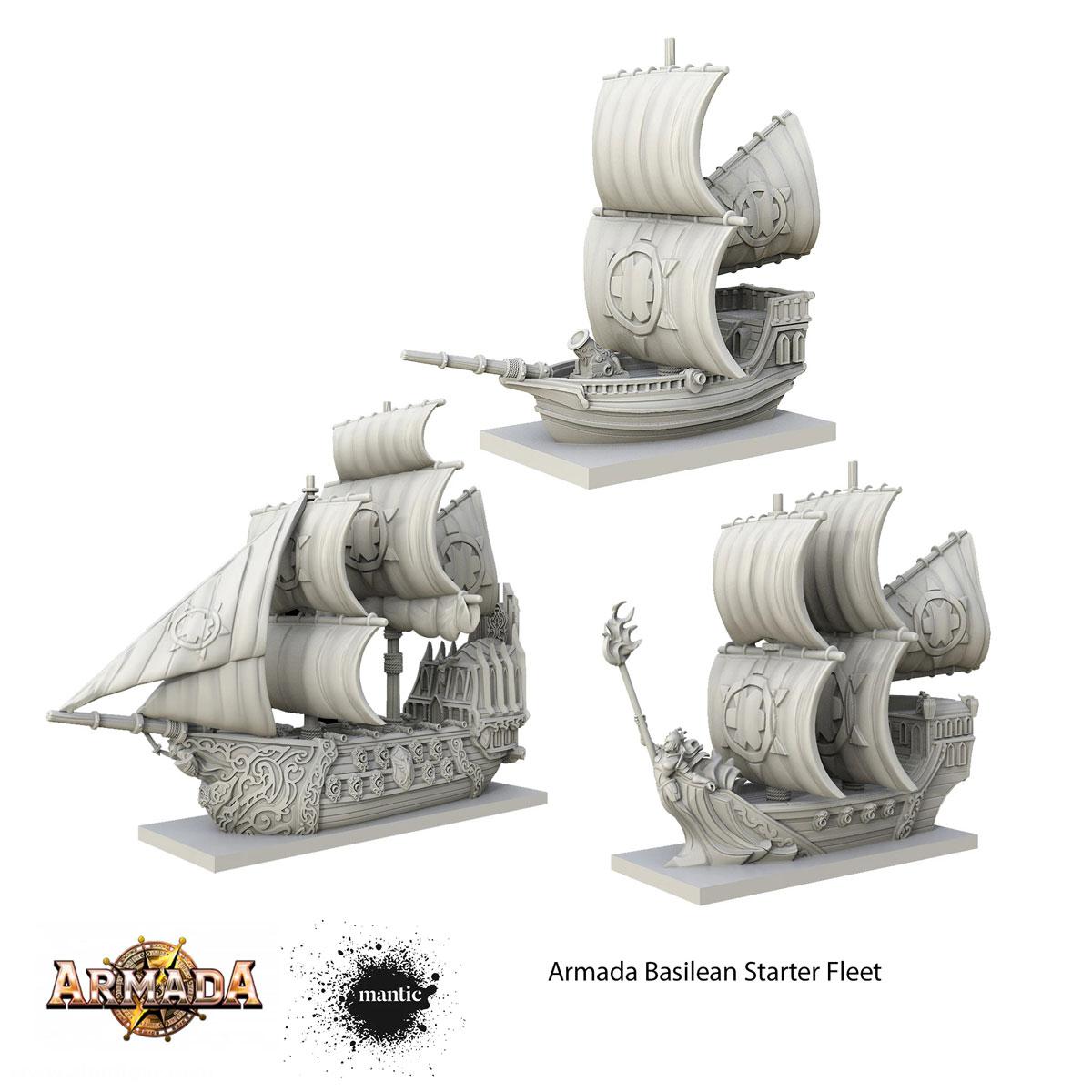 Warlord Games Basilean Starter Fleet