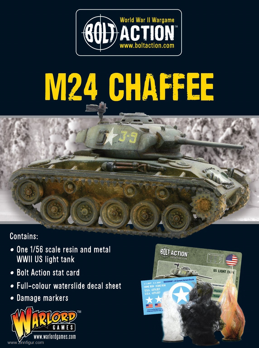 Warlord Games M24 Chaffee US Leichter Panzer