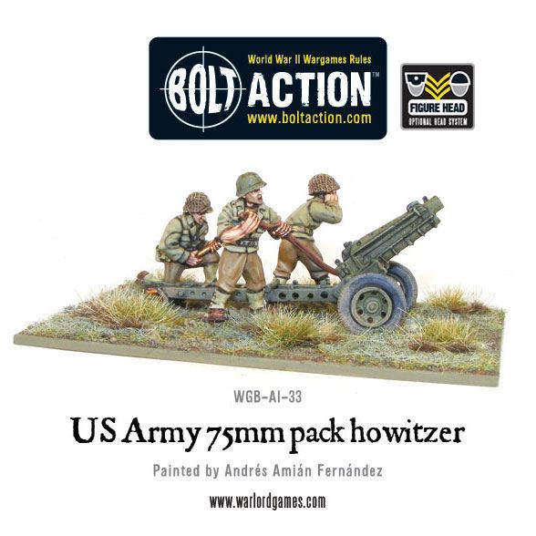 Warlord Games US Army 75 mm Haubitze