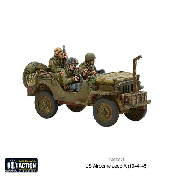 Warlord Games US Airborne Jeep - 1944-45