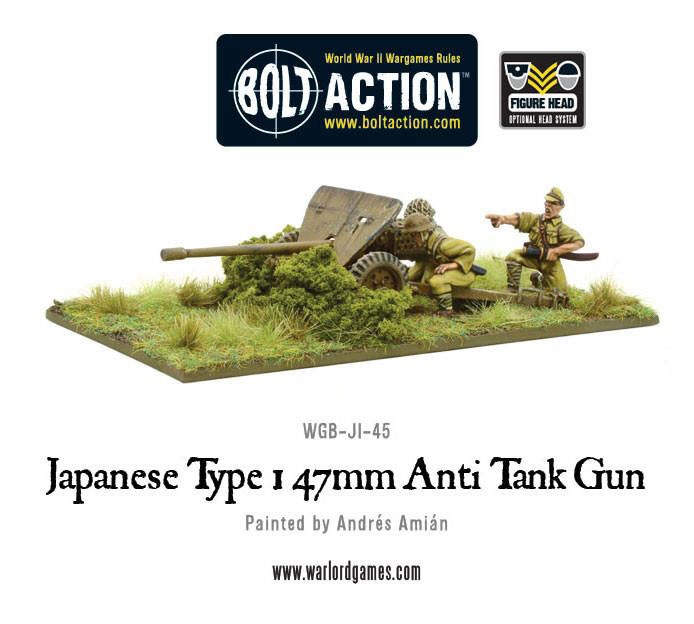 Warlord Games Japanische Type 1 47 mm PaK
