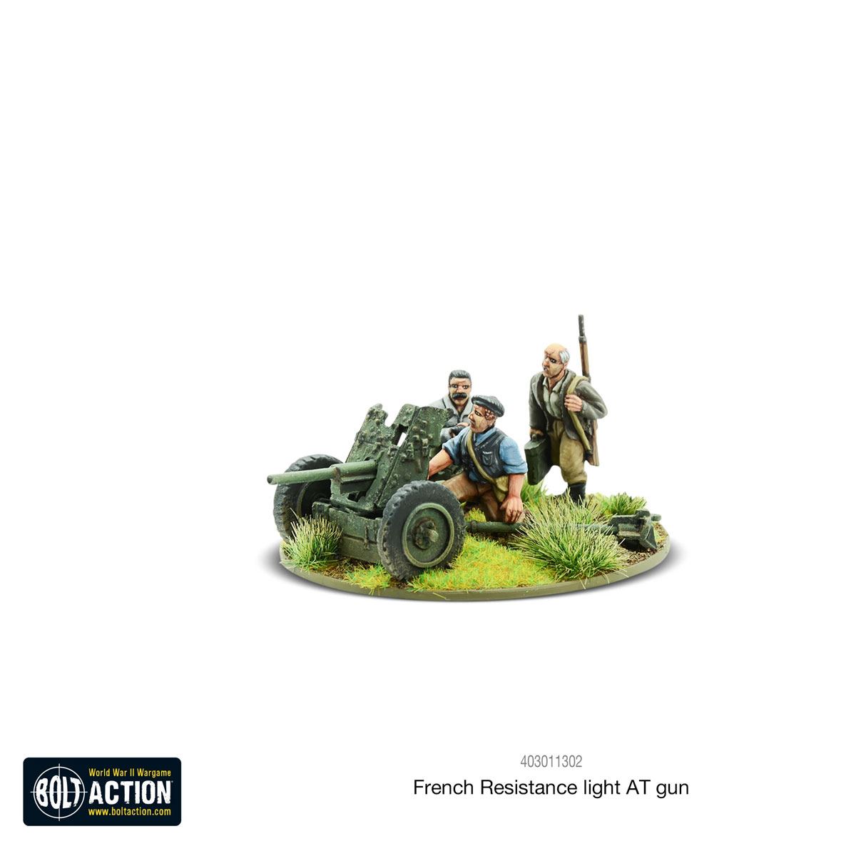 Warlord Games Französische Resistance Leichte PaK