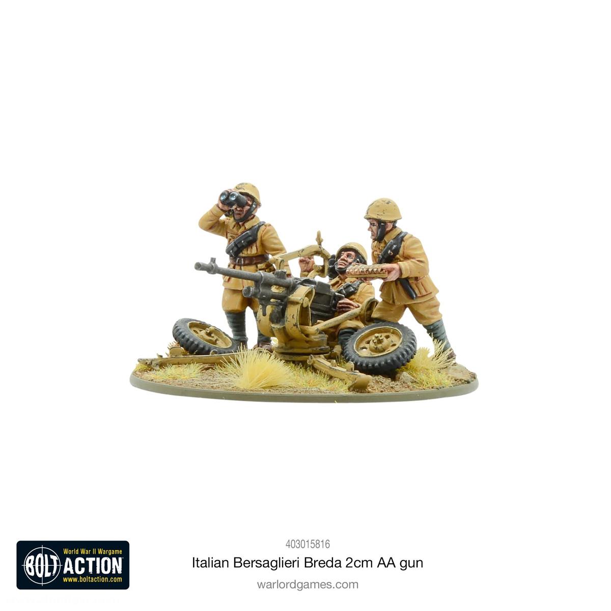 Warlord Games Bersaglieri Breda 2 cm Flak
