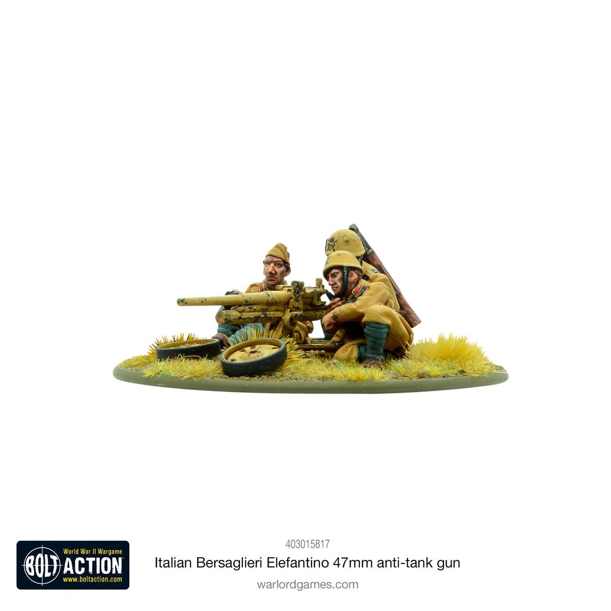 Warlord Games Bersaglieri Elefantino 47 mm PaK