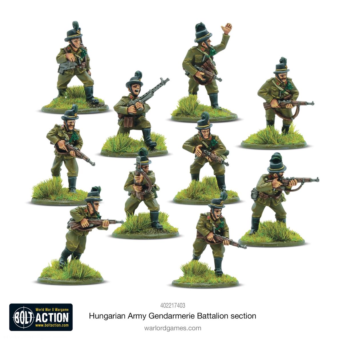 Warlord Games Ungarisches Gendarmerie Batallion