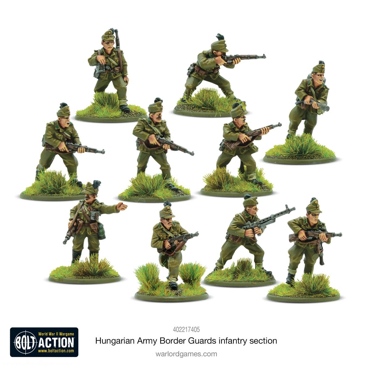 Warlord Games Ungarische Grenzwache-Infanterie