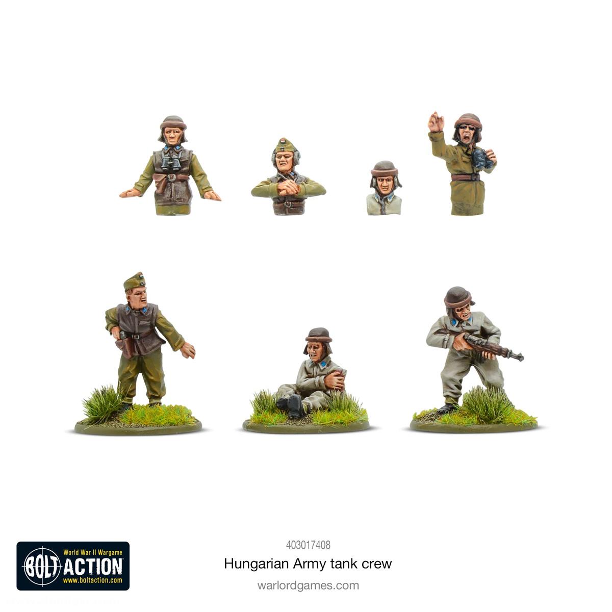 Warlord Games Ungarische Panzerbesatzung