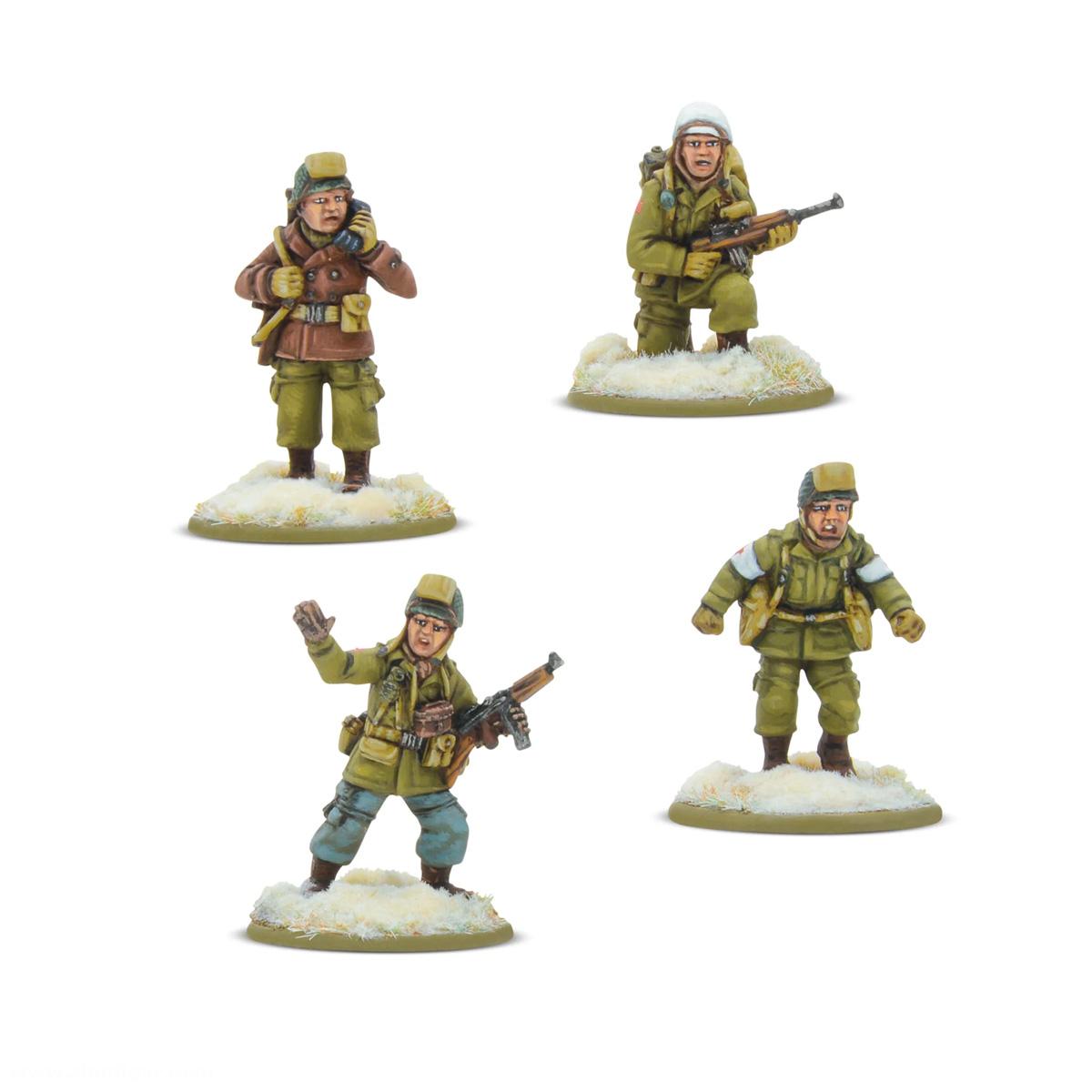 Warlord Games US Airborne (Winter) HQ