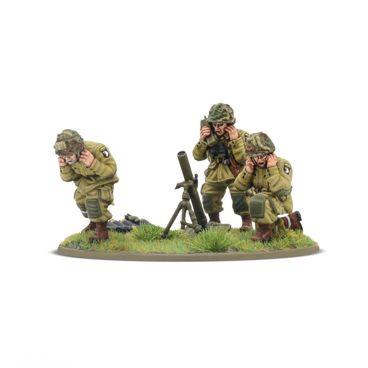 Warlord Games US Airborne (D-Day) Platoon Medium Mortar Team
