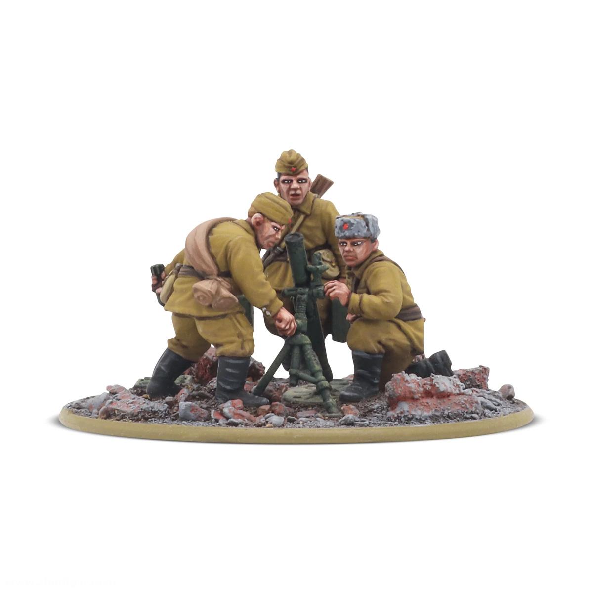 Warlord Games Soviet Army Medium Mortar Team