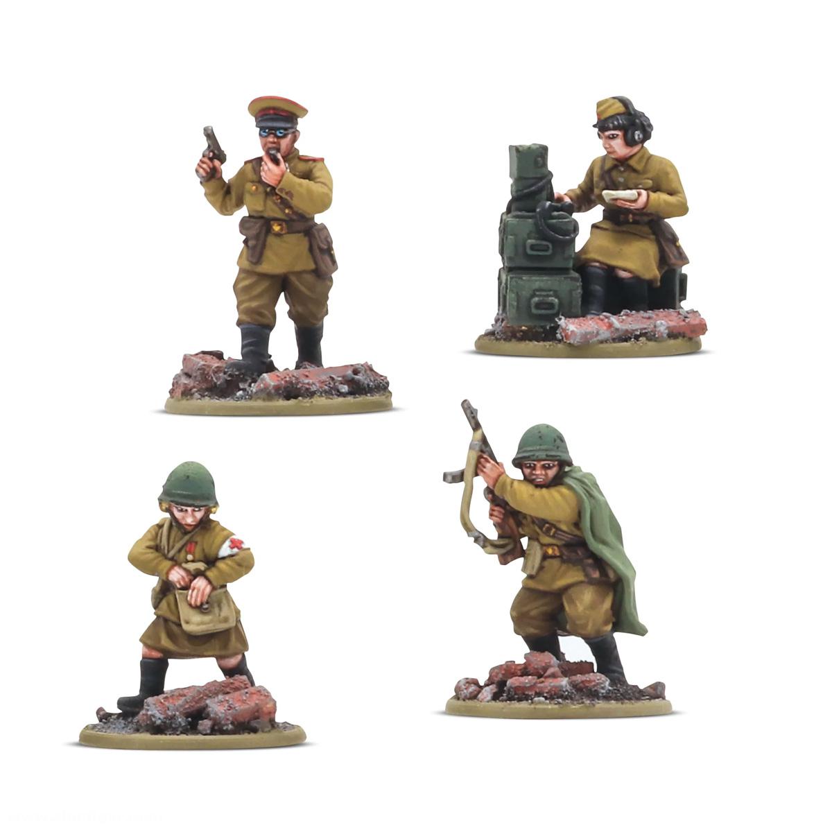 Warlord Games Soviet Infantry HQ