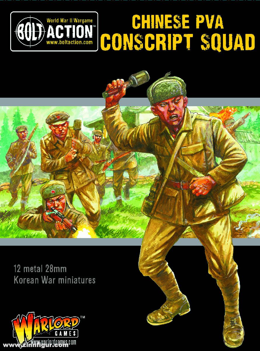 Warlord Games Chinesische PVA Wehrpflichtige
