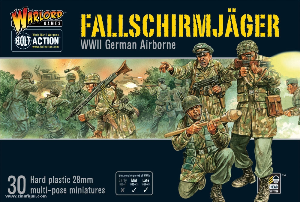 Warlord Games Deutsche Fallschirmjäger