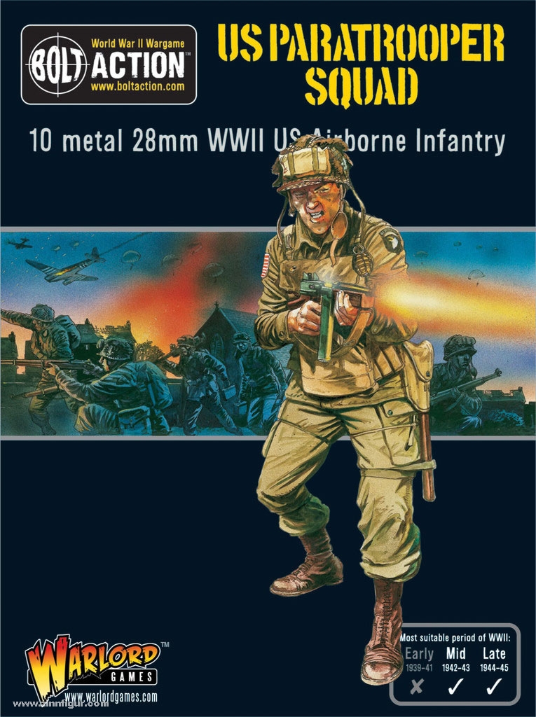 Warlord Games US Paratrooper Squad