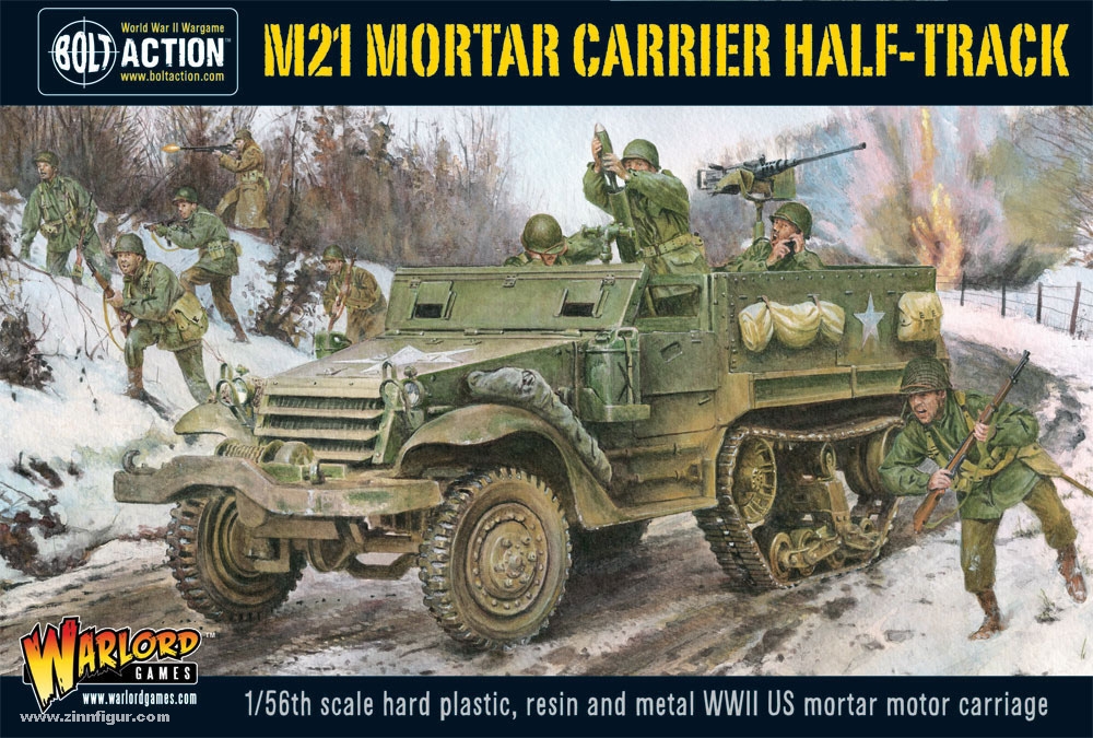 Warlord Games M21 Halbkettenfahrzeug mit Mörser