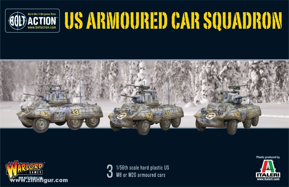 Warlord Games US Armoured Car Squadron