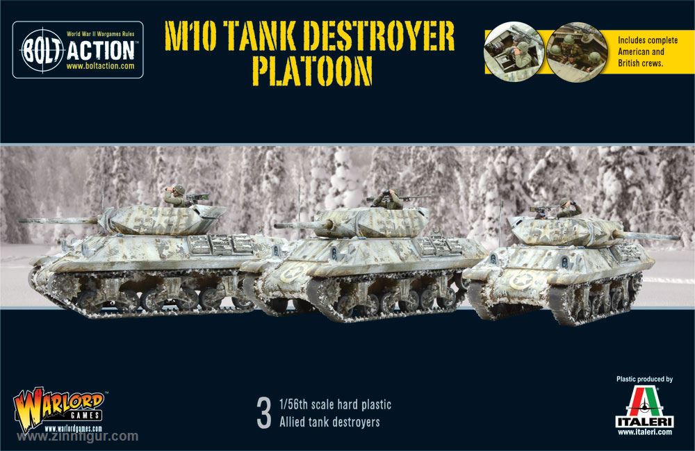 Warlord Games M10 Tank Destroyer Platoon