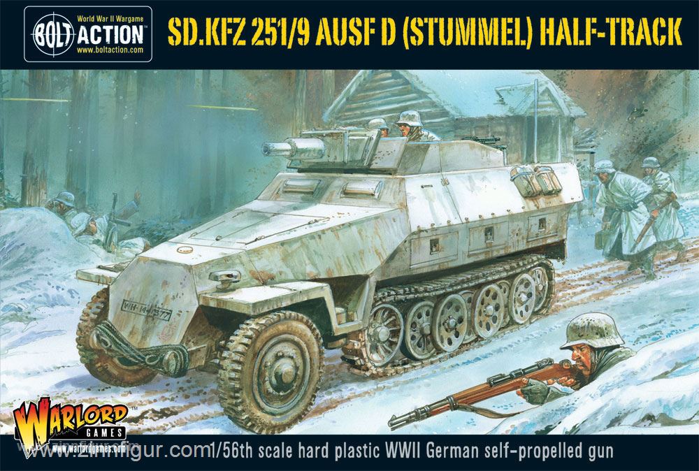 Warlord Games Sd.Kfz. 251/9 Ausf.D 'Stummel'