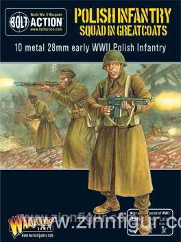 Warlord Games Polnische Infanterie in Mänteln