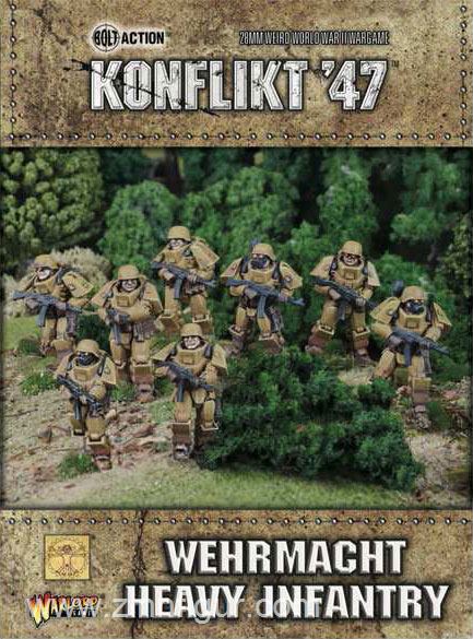 Warlord Games Deutsche Schwere Infanterie - Konflikt '47