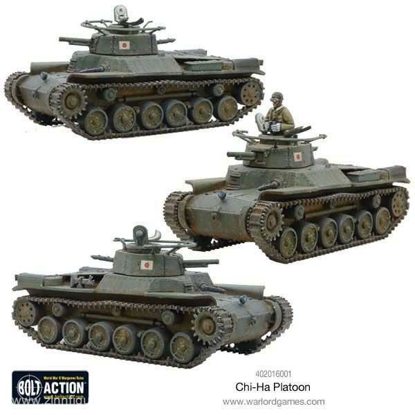 Warlord Games Chi-Ha Platoon