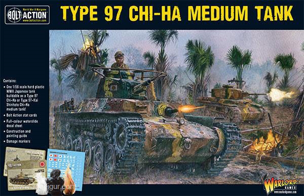 Warlord Games Japanischer Chi-Ha Panzer