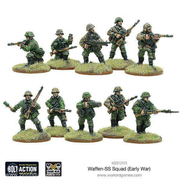 Warlord Games Früher Waffen-SS Trupp