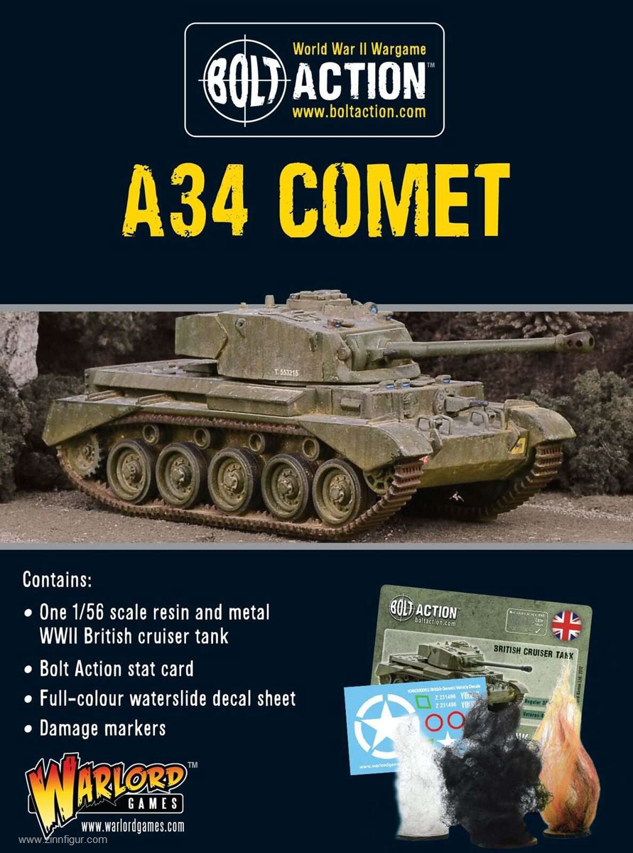 Warlord Games A34 Comet Schwerer Panzer
