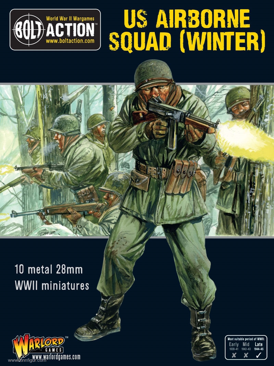Warlord Games US Airborne Squad (Winter)