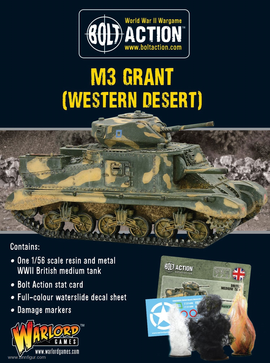 Warlord Games M3 Grant - Western Desert