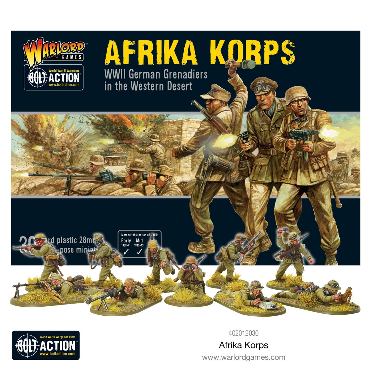 Warlord Games Afrika Korps Infanterie