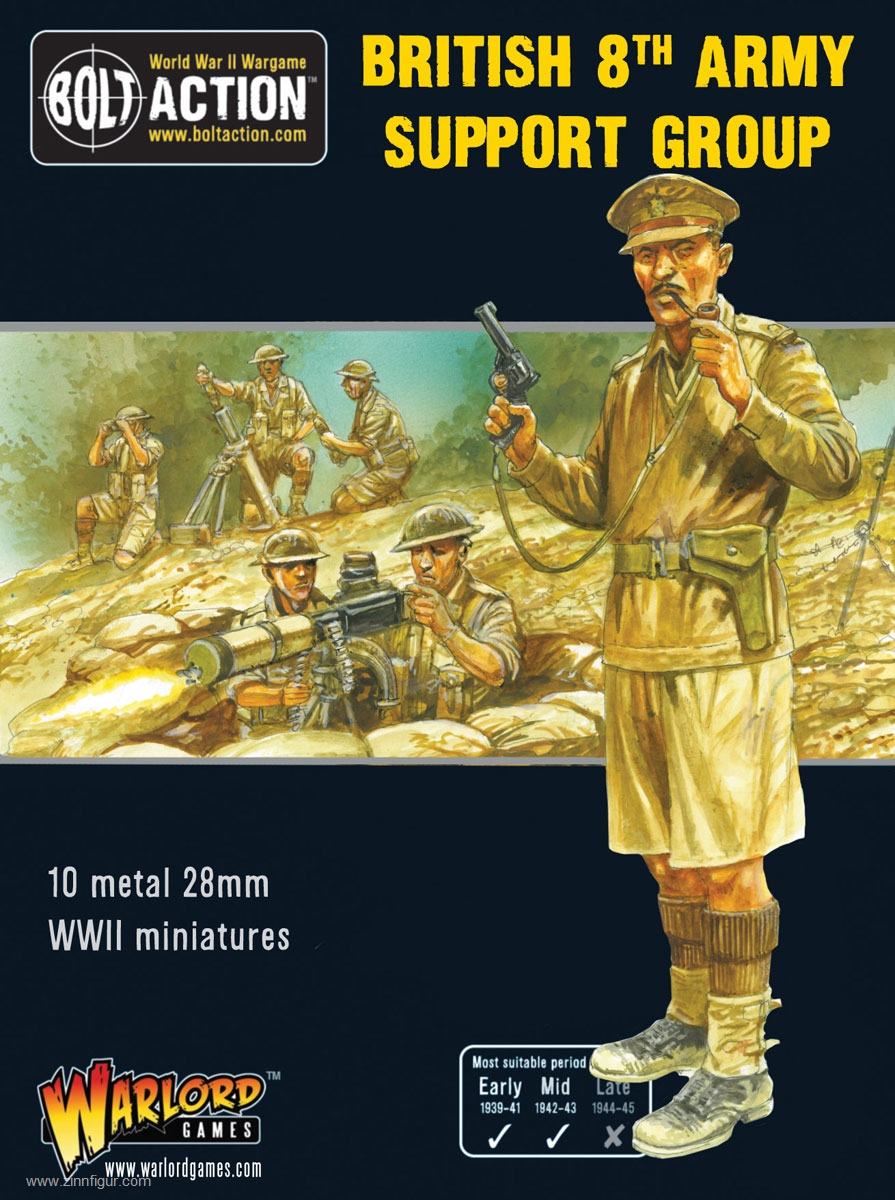 Warlord Games 8th Army Support Group